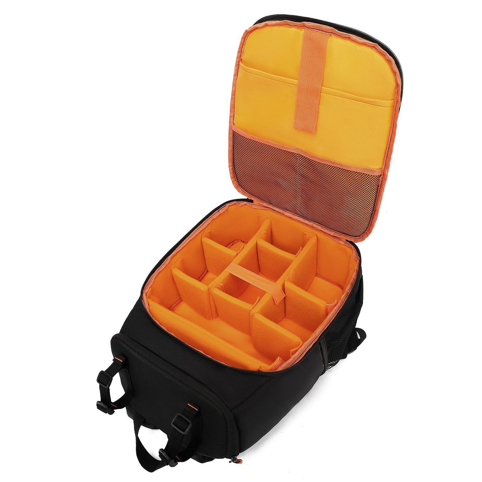 Generico Zaino per Fotocamera,Zaino Impermeabile Capiente con Scomparto per Laptop - Borsa da Viaggio per Fotocamera,per Uomo Donna Fotografia Outdoor Escursione Avventura