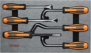 VESSEL MEGADORA Removing Tool Set 6pcs. 9706EVA (EVA Foam Set/Chisel, Clip&Hose Remover)