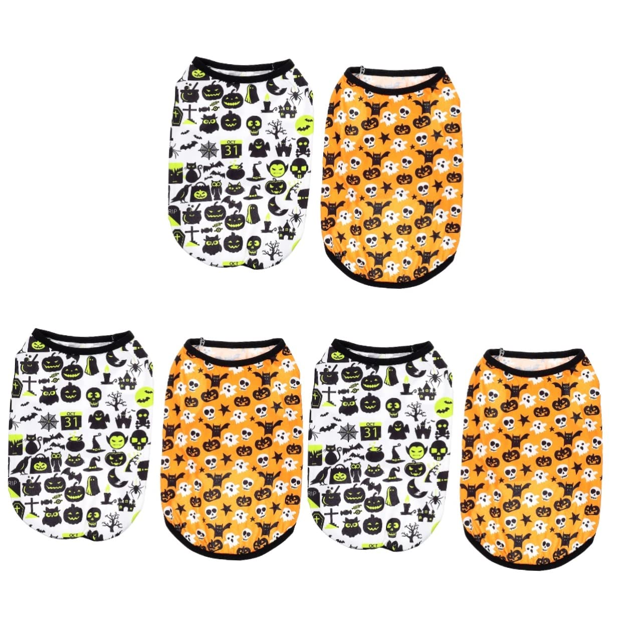 Gilet respirant pour chien Halloween confortable et réutilisable HANABASS