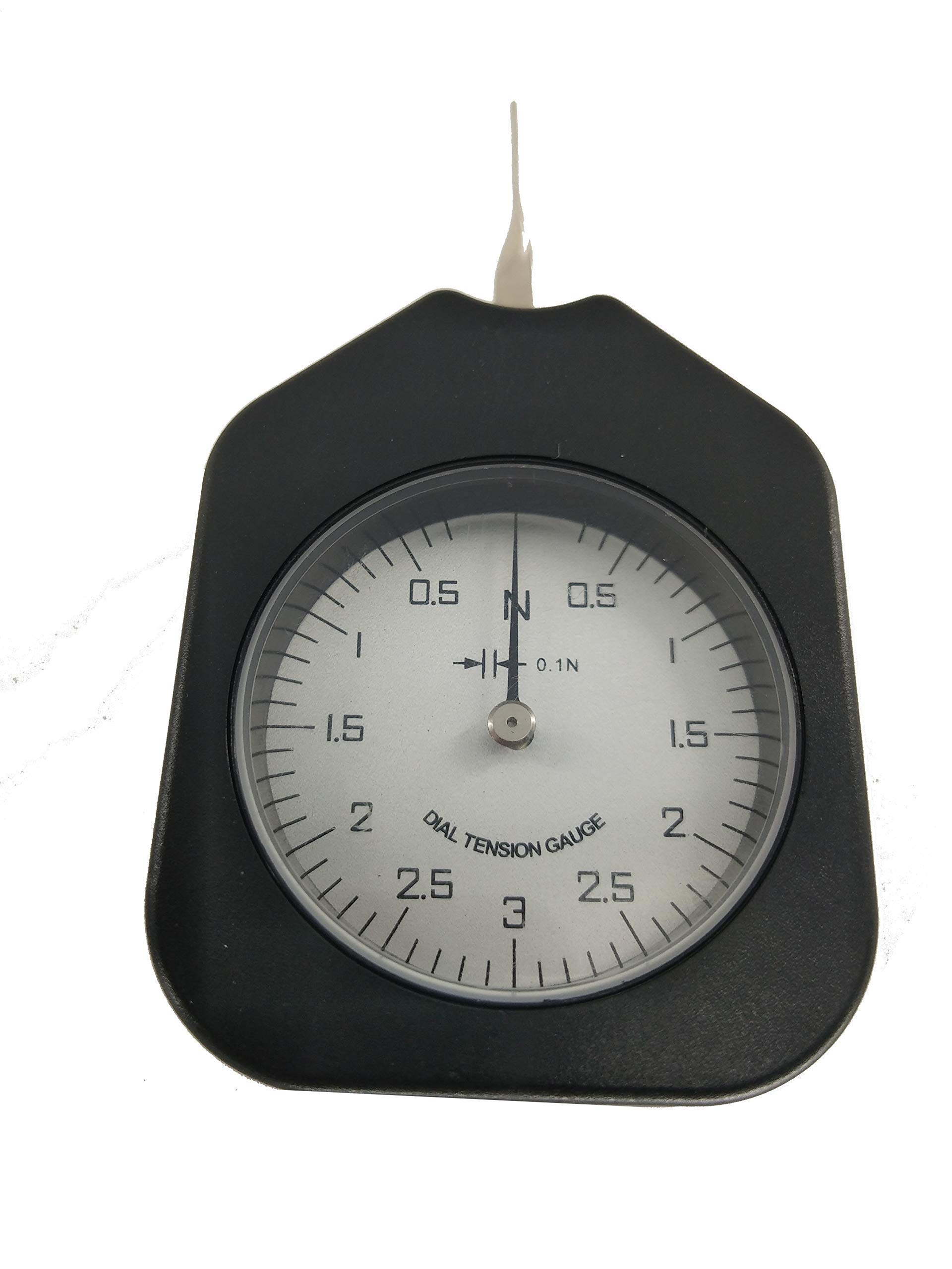 VTSYIQI ATN-3-1 Dial Tension Gauge tensionmeter Pressure tension test 3N Accuracy pressure test pull test with Handheld Analog tension meter tension tester, single pointer
