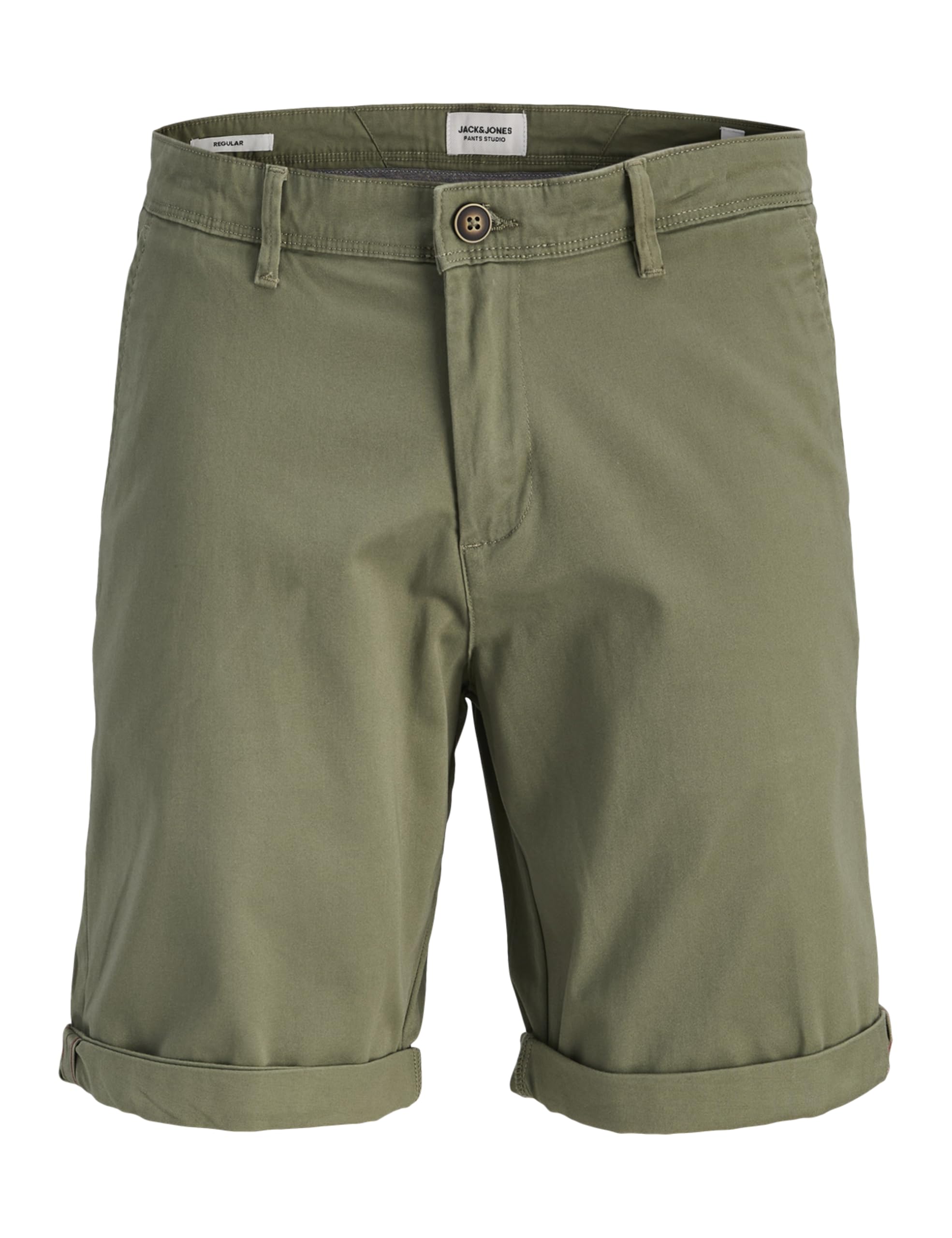 JACK & JONES Chino Shorts Regular Fit Chino Shorts s, Deep Lichen Green, S