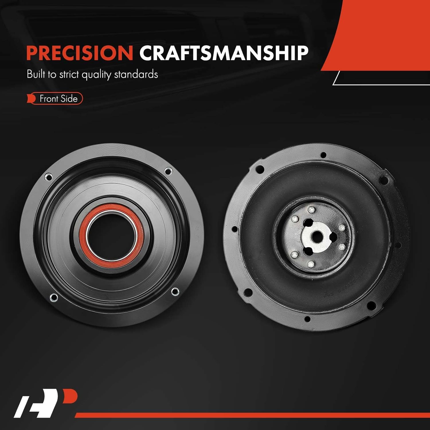 A-Premium Air Conditioner AC Compressor Clutch Kit Compatible with Toyota Camry 2007-2009, RAV4 2006-2008, 2.4L