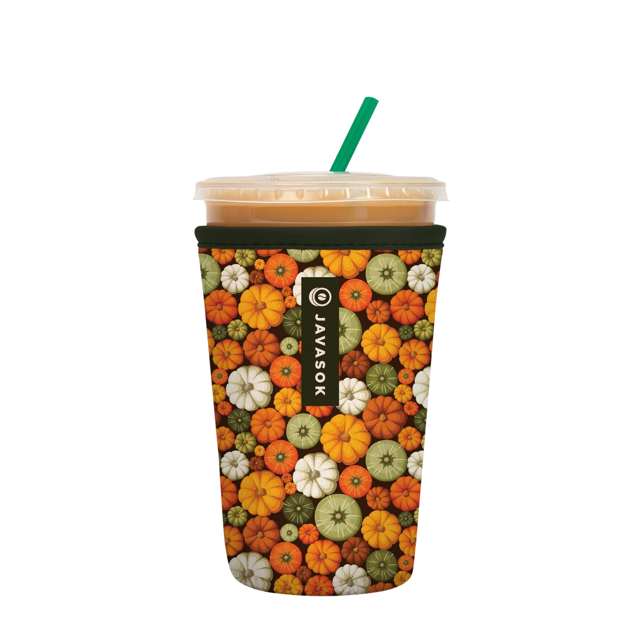 Swig Life Large Iced Cup Coolie Sleeve - Neoprene Insulator For Standard 22-28oz Cold Cups (Caliente Pattern)