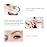 Boobeen Eyebrow Seal Stamp Powder - Waterproof 3 Seconds Eye Make Up Nature Coloring Kit - Creates Natural Looking Brows for Makeup Beginners
