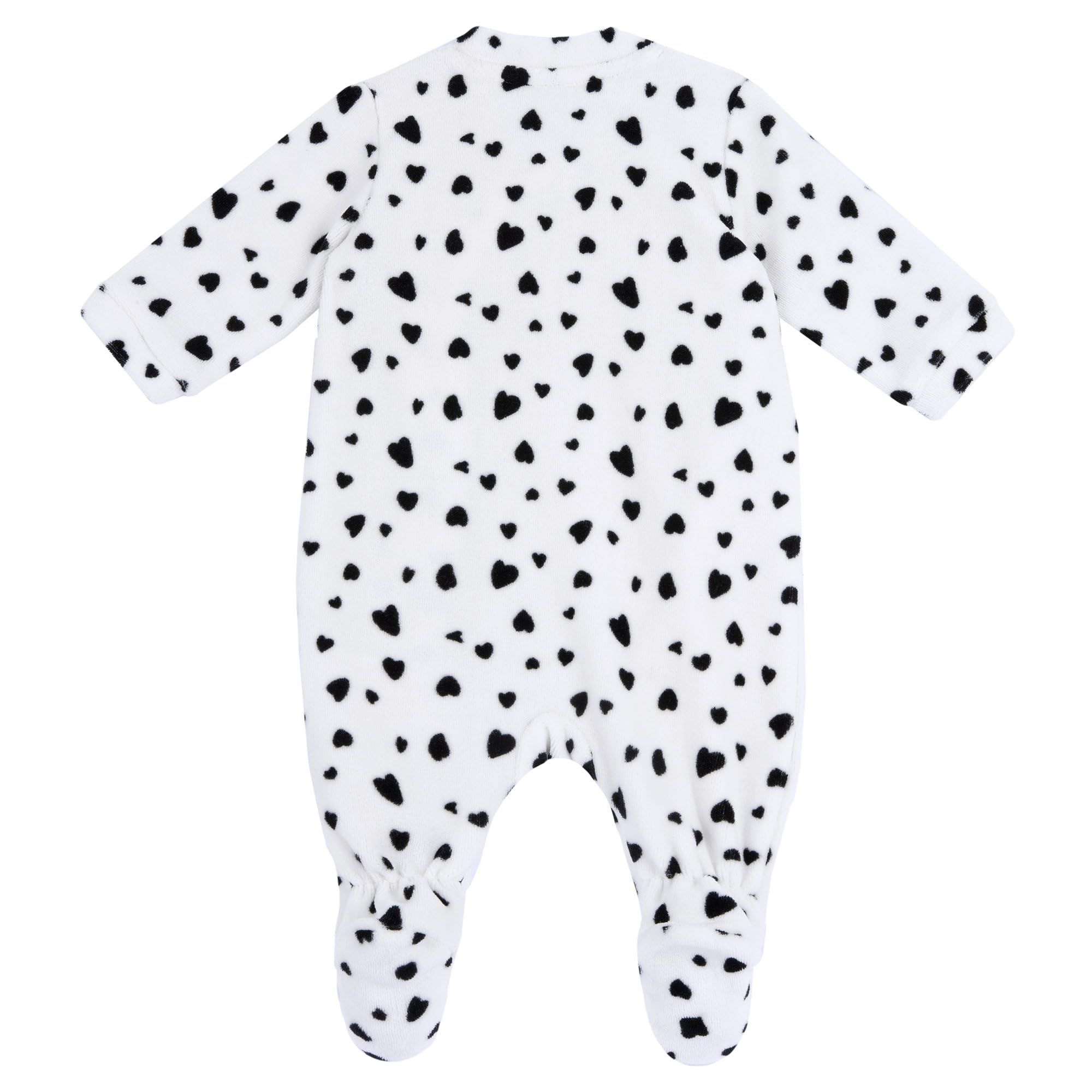 Chicco, Tutina Neonata, con Comoda Apertura Frontale con Bottoncini, in Calda e Morbida Ciniglia, Lavabile in Lavatrice, Abbigliamento Neonata 0-24 Mesi, Idea Regalo Nascita, Designed in Italy