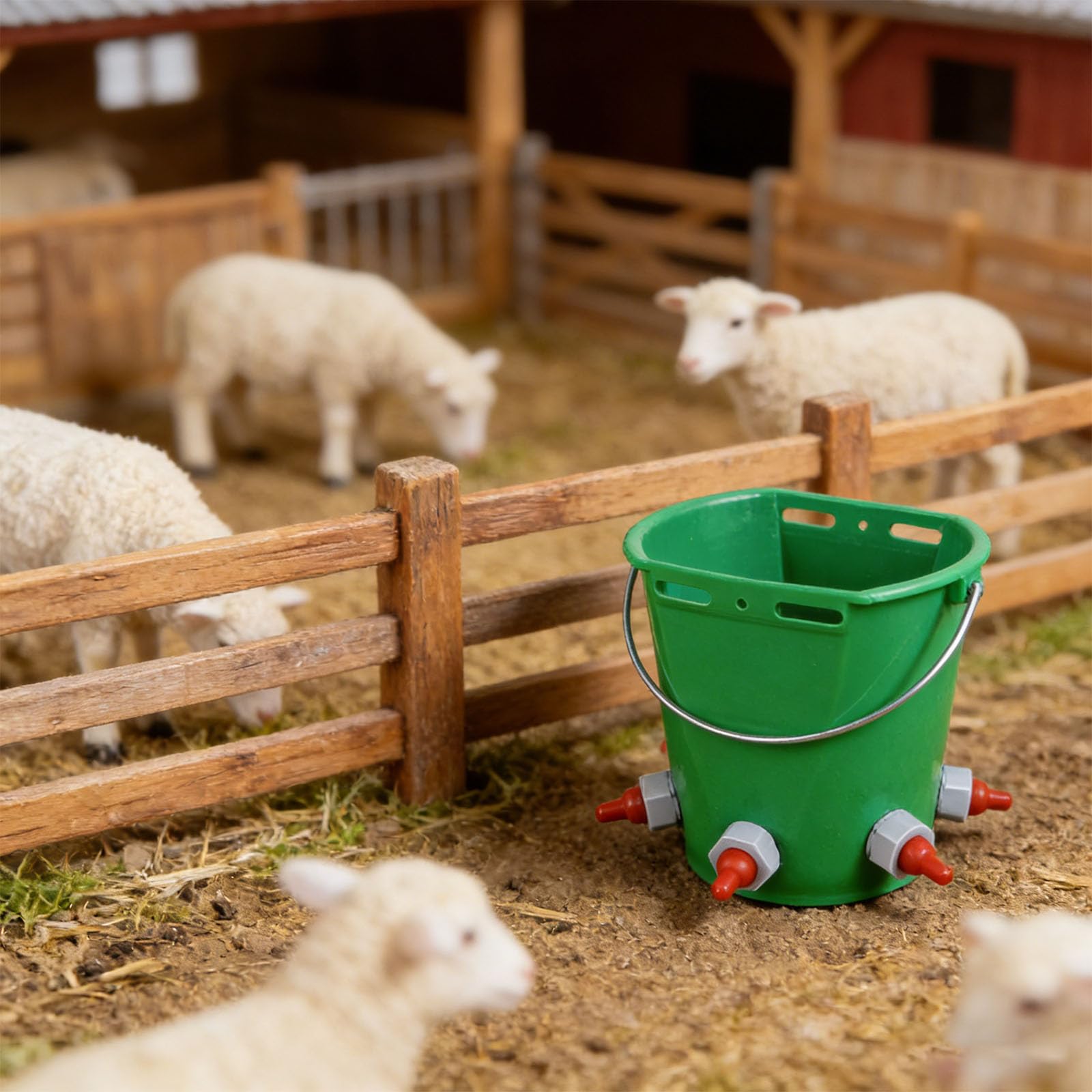 Dispositivo di alimentazione animale di grado veterinario Secchio del capezzolo Vitelli di agnello Suinetti Secchio di infermieristica Attrezzatura agricola Alimentazione della clinica