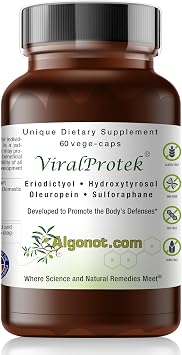Algonot ViralProtek Vegan Supplement 60 caps, Immune Support