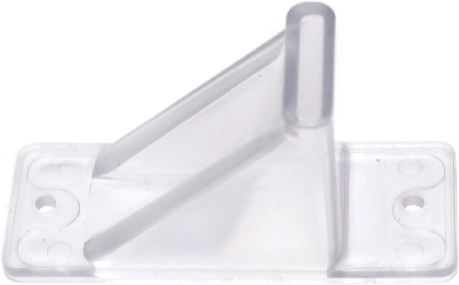 JSP Manufacturing Clear Plastic 50 Piece Mini Snow Guards with Mounting Hardware for Adhesive or Mechanically Fasten on Metal Roofs (Snow Guards with Metal Screws & Sealant)