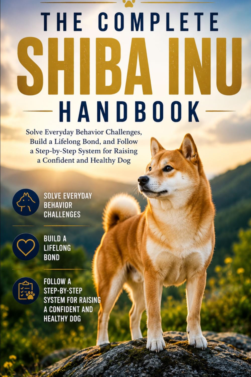 The Complete Shiba Inu Handbook: Solve Everyday Behavior Challenges, Build a Lifelong Bond, and Follow a Step-by-Step System for Raising a Confident and Healthy Dog