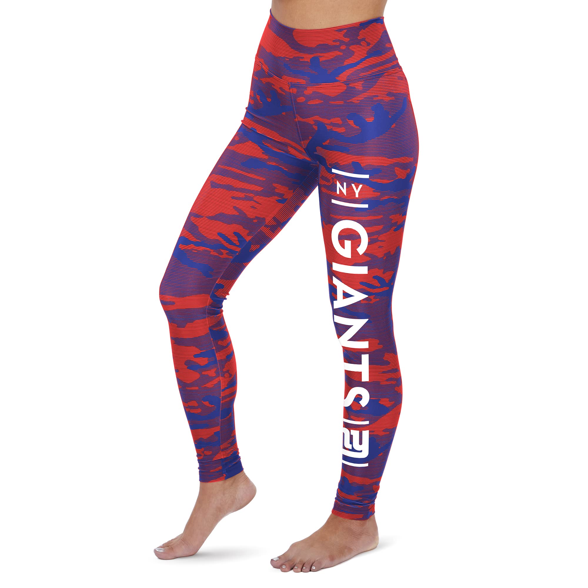 Zubaz NFL W-XS New York Giants Gradient Leggings — view 161