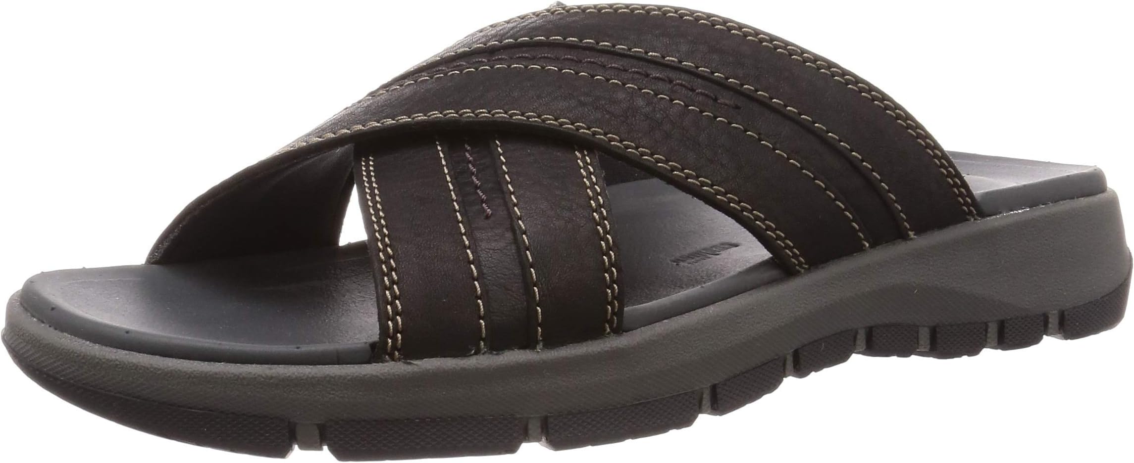 ClarksMen's Brixby Cross Ankle Strap Sandals