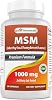 Best Naturals MSM 1000 mg 180 Capsules
