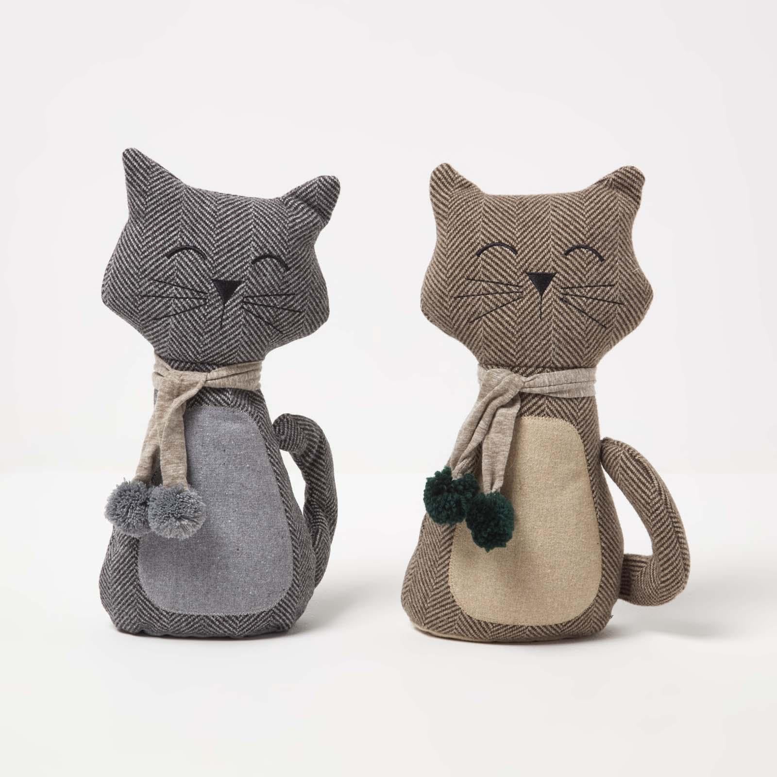 B&Q -  Cat Door StopSet Of 2Animal Door Stops