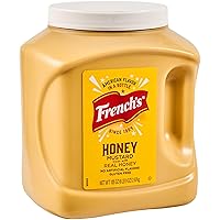Vista 1 de Mostaza con Miel de French's, 105 onzas - Un envase de 105 onzas de salsa para mojar de mostaza con miel, mejor para usar en sándwiches