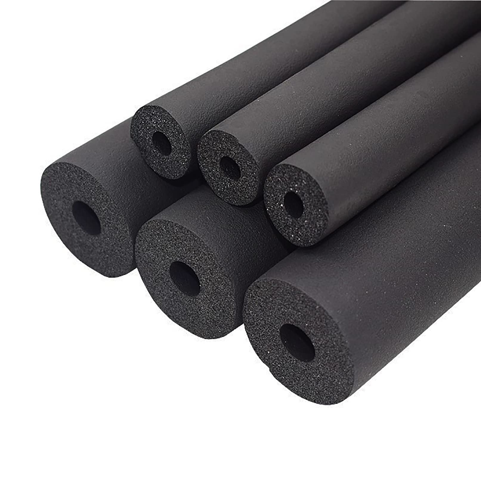 Tubo Isolante,Isolamento Tubi Acqua Calda,Tubo Isolante Termico in Schiuma,1,8 M Tubo in Gomma Spugna,Tubi in Schiuma Impermeabili 1Pcs (Size : 76x20MM)