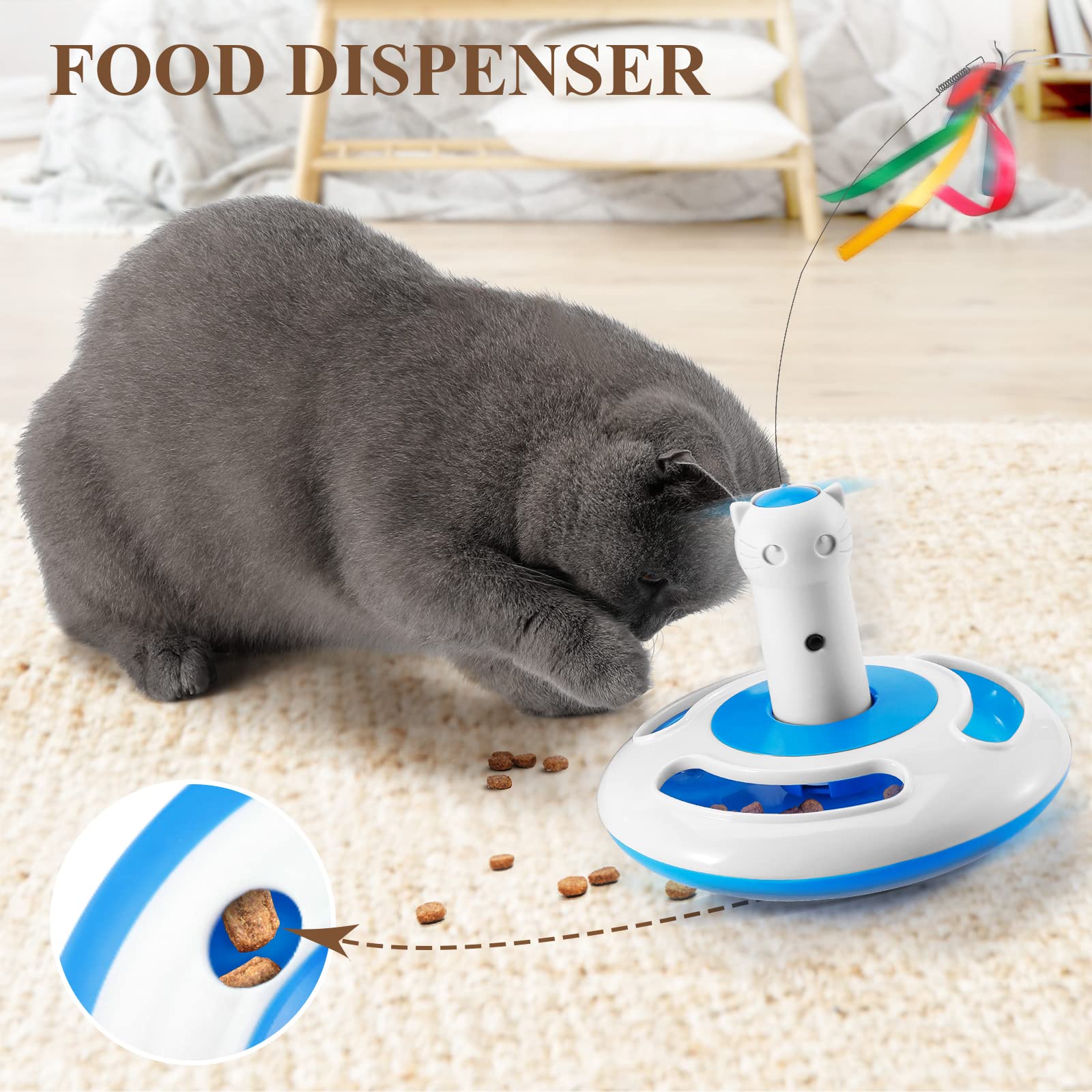 Toys Center Gatto Interattivo Bianca Giocattolo Automatico Per