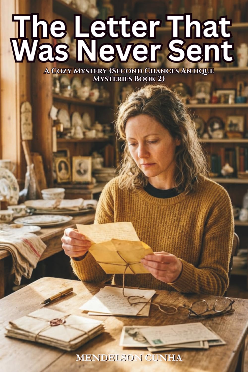 The Letter That Was Never Sent: A Cozy Mystery (Second Chances Antique Mysteries Book 2)