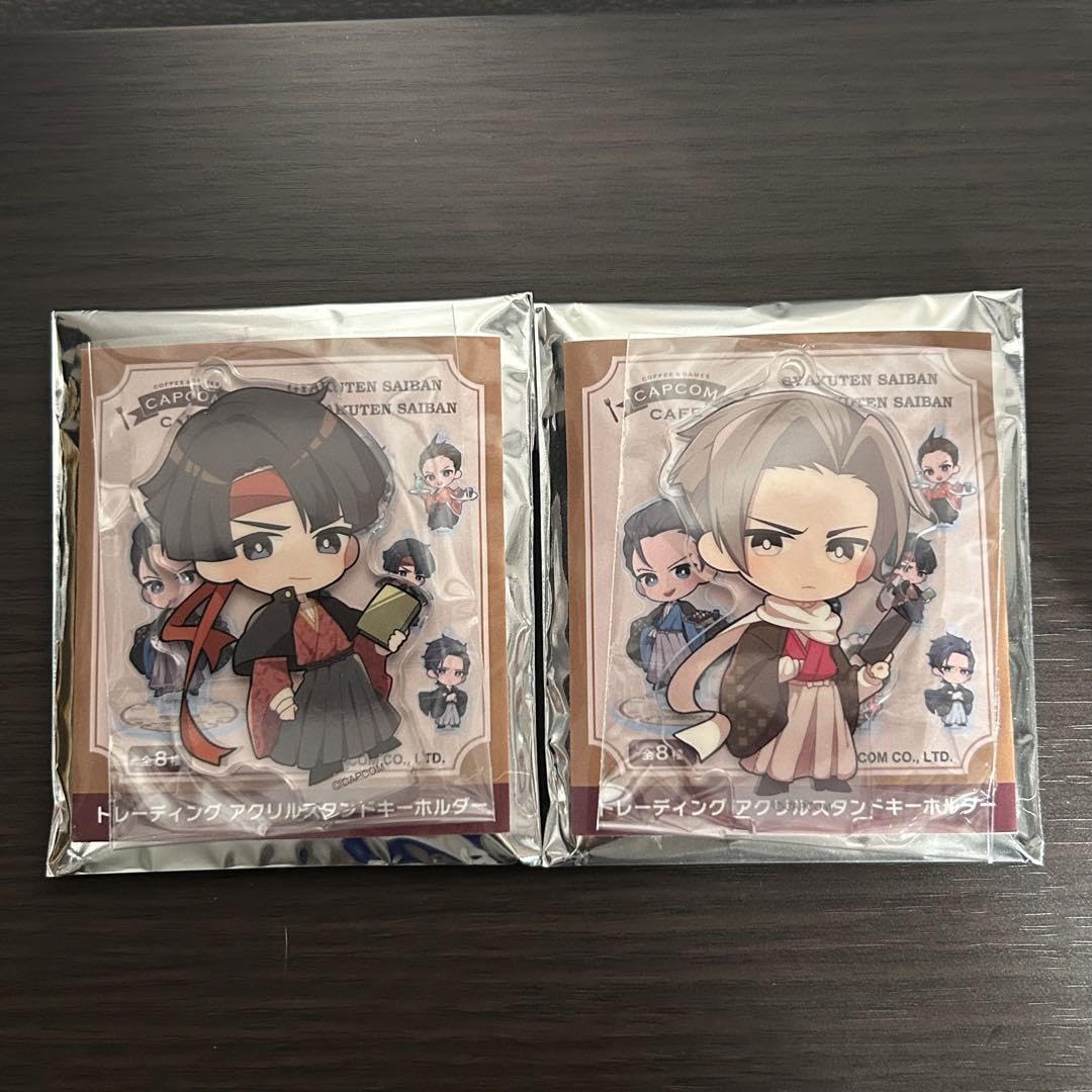 Amazon.co.jp: 亜双義一真+御剣怜侍 アクリルスタンド : おもちゃ