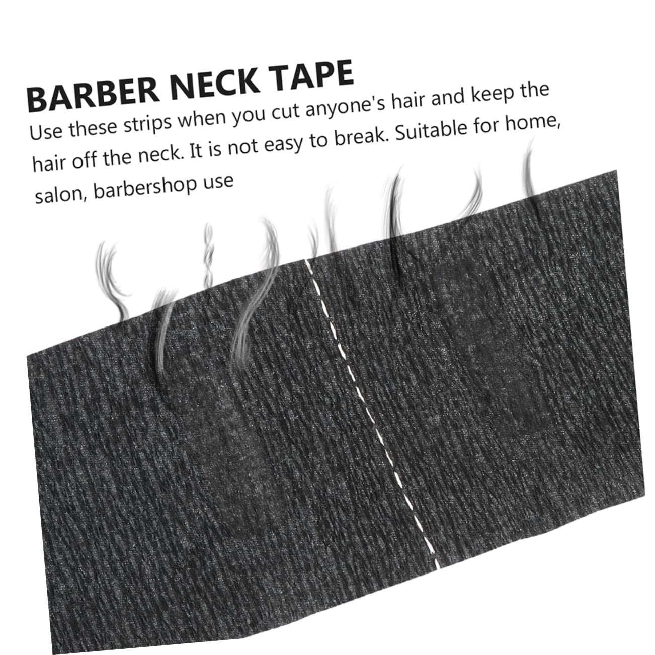 Barbershop Neck Paper Strips 6 Rolls Disposable Stretchy Paper