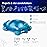 Cloud b Calming Nightlight Star Projector | Gentle Brightness | 3 Colors | 8 Constellations | Auto-Shutoff | Twilight Turtle Blue