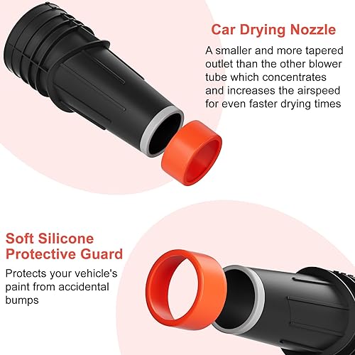 Miniatura 3 de Boquilla sopladora de hojas compatible con soplador de hojas Milwaukee, boquilla de secado de automóvil compatible con 2724-20 y 2724-21, boquilla