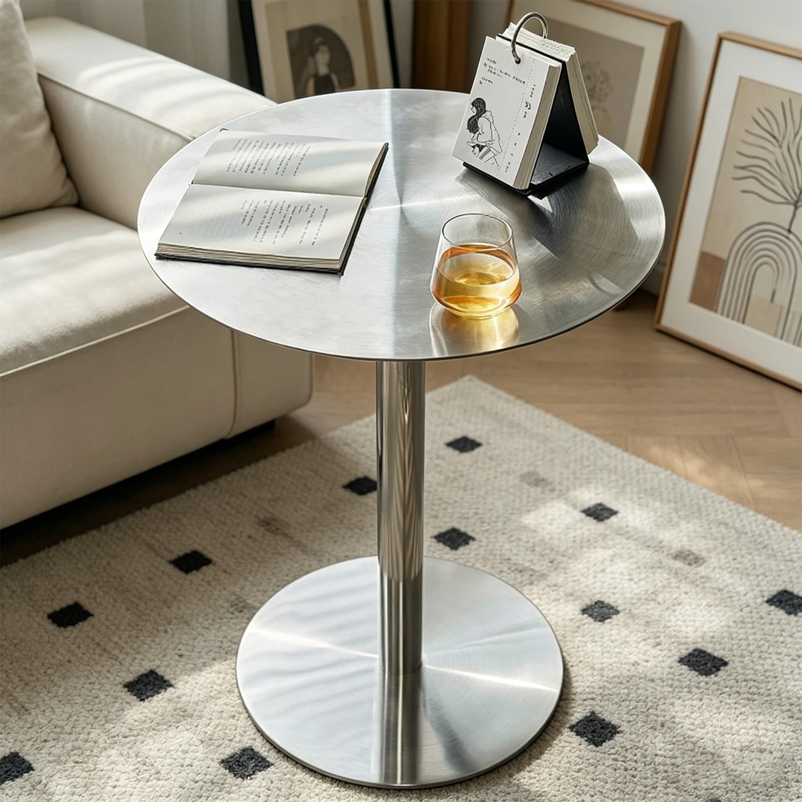 Tables de bistrot minimalistes pour salle à manger commerciale
