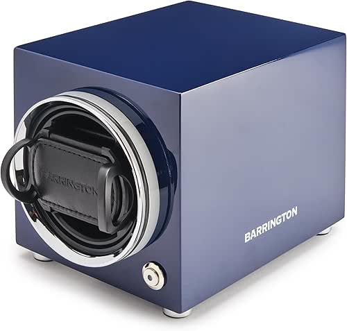 BARRINGTON Single Watch Winder for Automatic Watches with Silent Japanese
