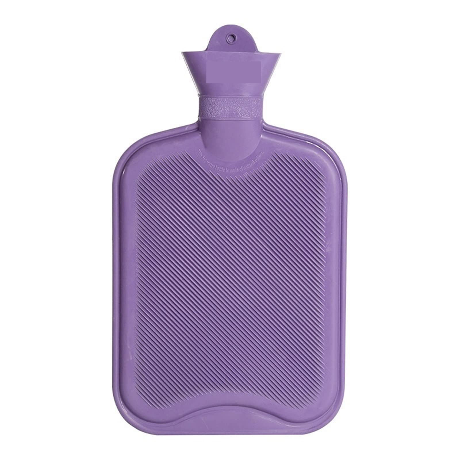 Botella de agua caliente portátil Color gruesa accesorio bolsas aleatorias botella Casa goma(Red)