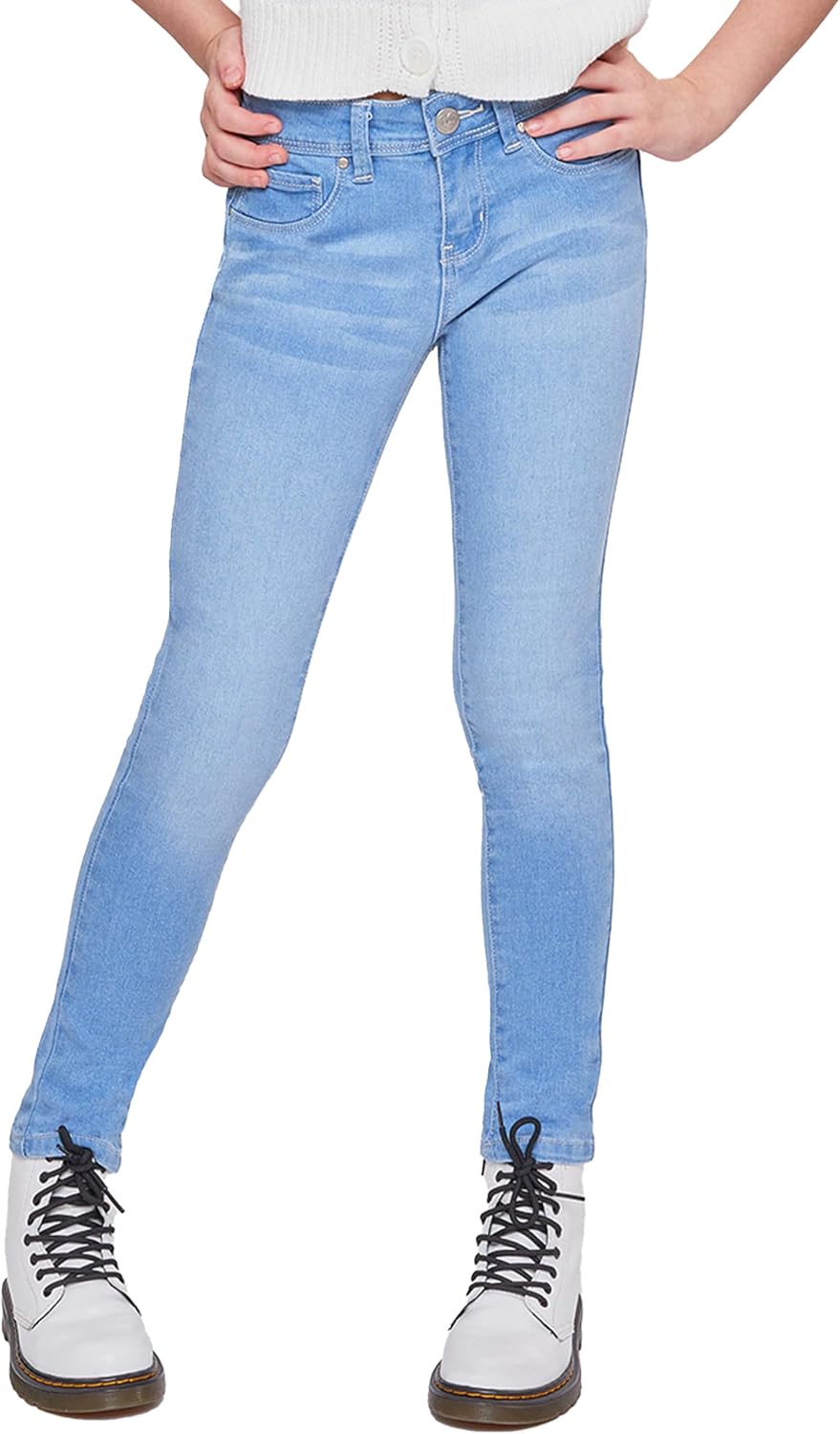 YMI Girls' Girls Faux Front Pocket Skinny Jean