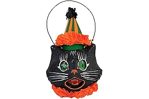 Tirrito Bethany Lowe Sassy Cat Halloween Mini Bucket