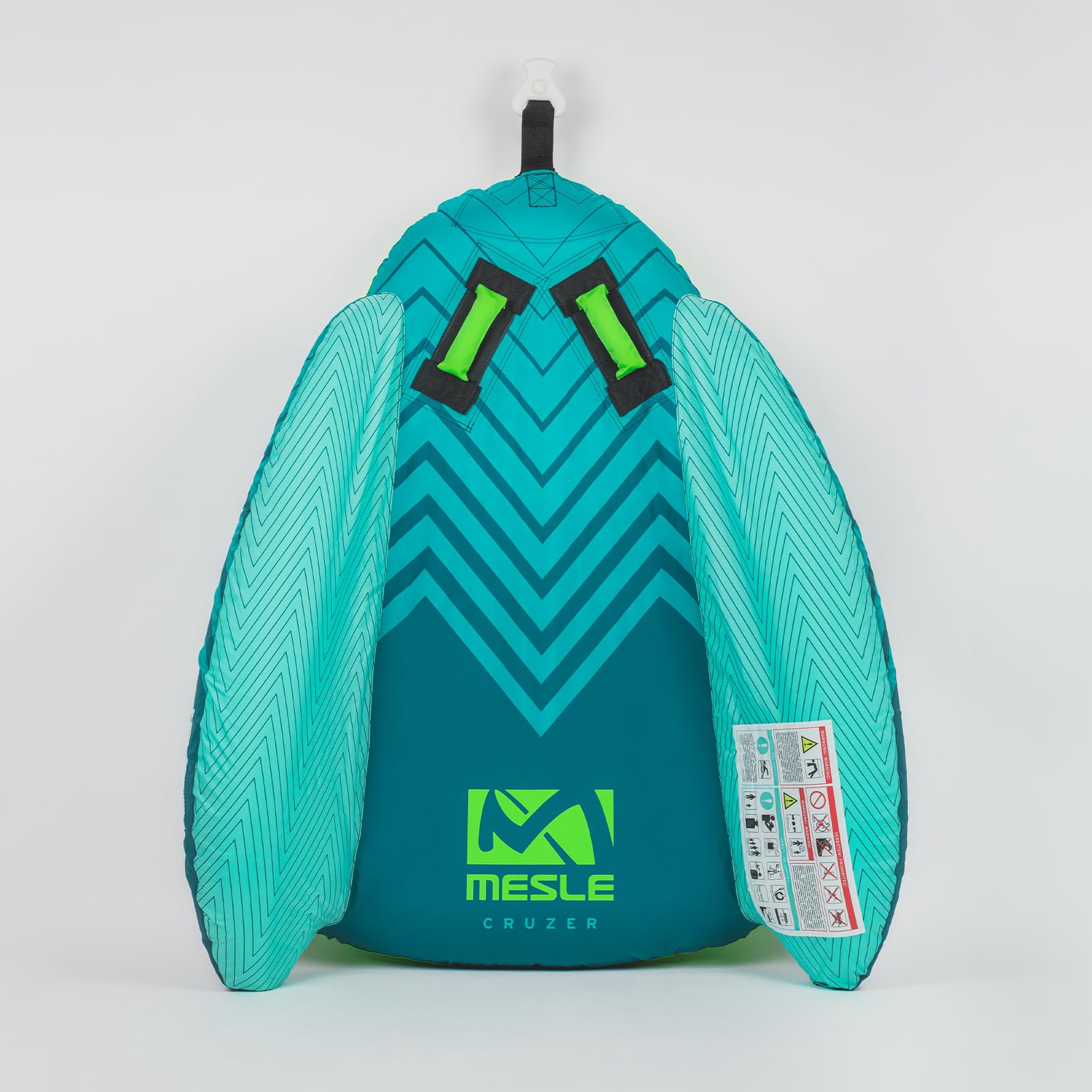 Mesle Funtube Cruzer 1 Person Wasserreifen aufblasbar Towable Tube für Kinder & Erwachsene Boot Jetski
