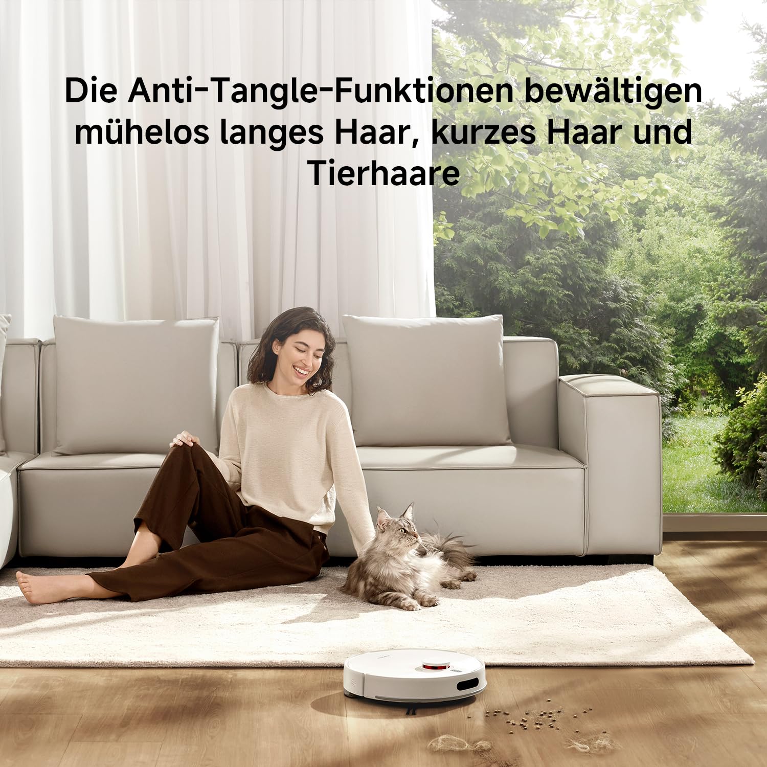 XIAOMI H40 Saugroboter, 10000Pa, LDS-Navigation, smarte Kartierung, Anti-Verwicklung, Auto-Entleerung, 180 Min Laufzeit, Home App & Sprachsteuerung