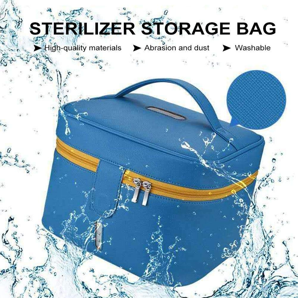 GZD Sterilizzatore UV Borsa, disinfezione Portatile sterilizzatore di Sicurezza, ha Condotto la disinfezione UV Pacchetto del Sacchetto, Multifunzionale sterilizzatore Box per Maschere/babybottle /