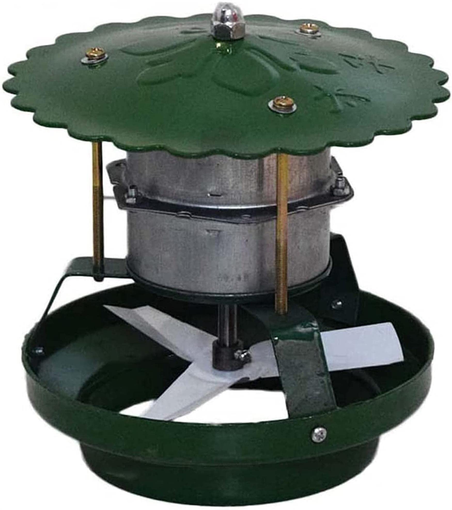 Ventilateur de cheminée anti fumée refoulement ventilateur toit 60W