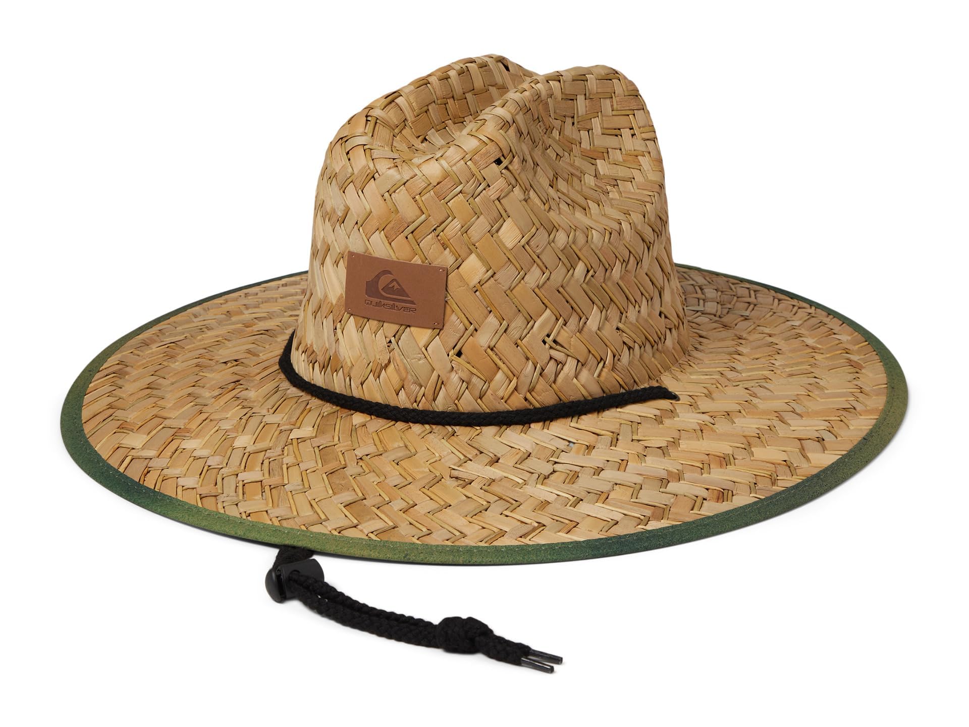 Quiksilver Men's Pierside Print Lifeguard Straw Sun Hat, Spray Camo/Taxer Cargo, Spray Camo/Taxer Cargo, XXL