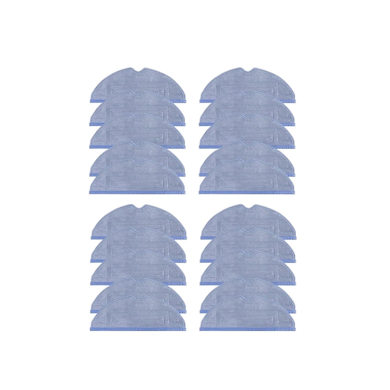 JWEINENL Robot Vacuum Mop Rags, Compatible For Roborock, T7S, T8 Plus, S7, S7Max, S7MaxV Ultra, S70, S75, G10, Replacement Pads(20pcs)