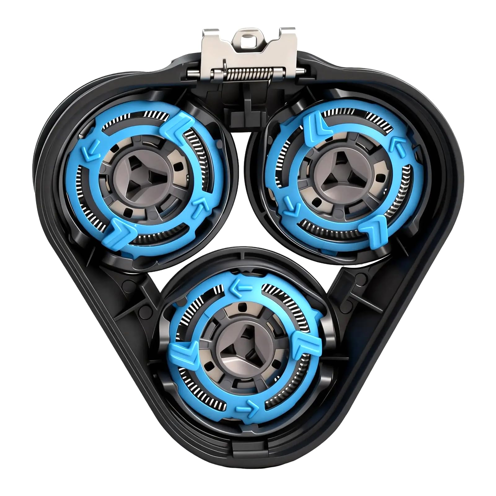 Testine di ricambio SH50/52 per rasoio compatibile con Philips Serie 5000, ricambio di lame lavabili per S5000, compatibile con modelli rotondi, rasatura morbida e precisa, esclude la custodia P