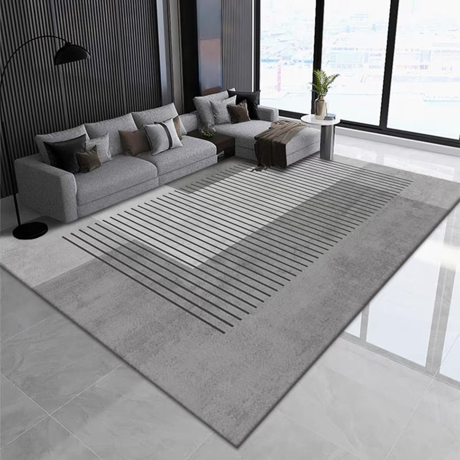 Tapis de salon en flanelle 80x160 tapis canapé table basse nordique