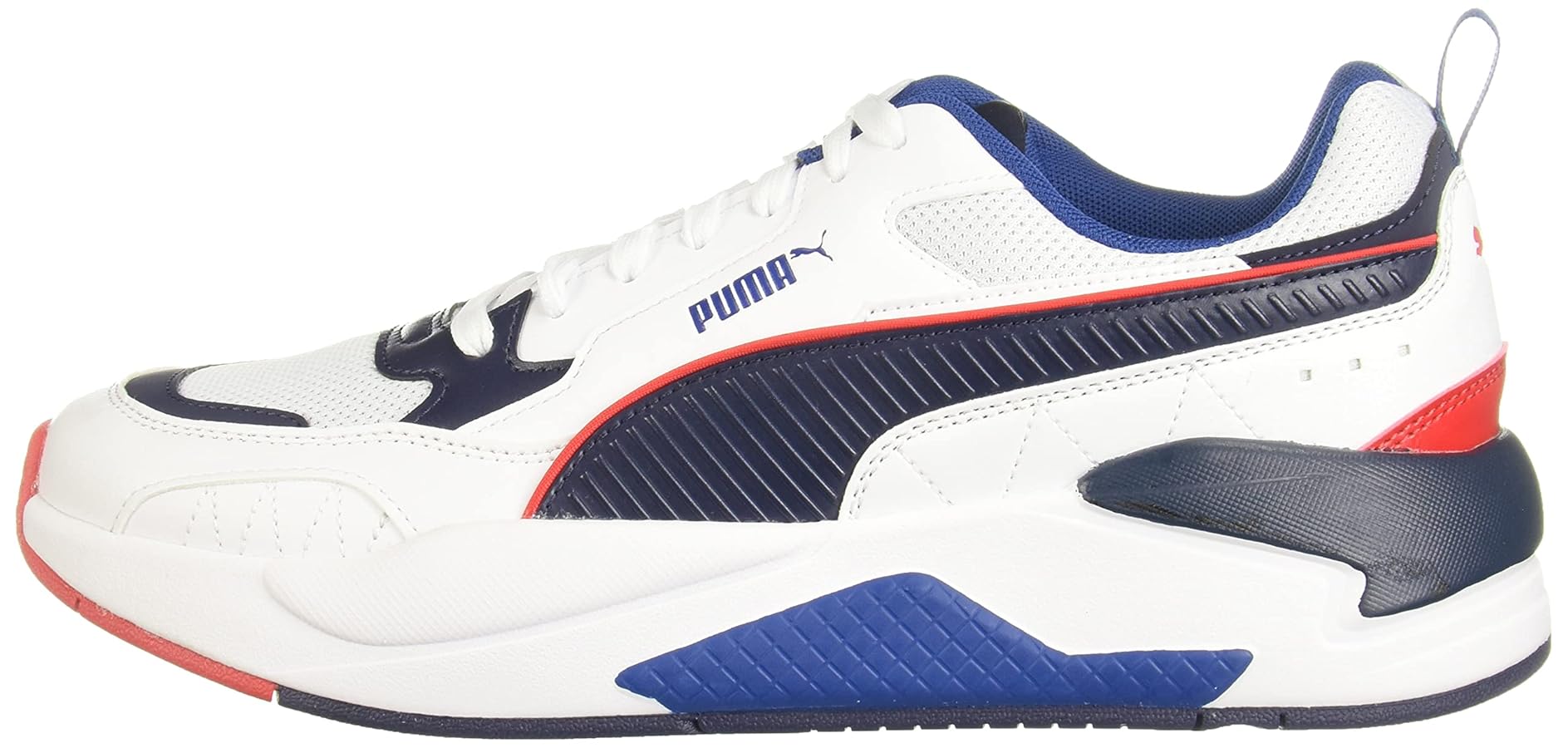 Amazon.com | PUMA Mens X-Ray 2 Square Lace Up Sneakers Shoes