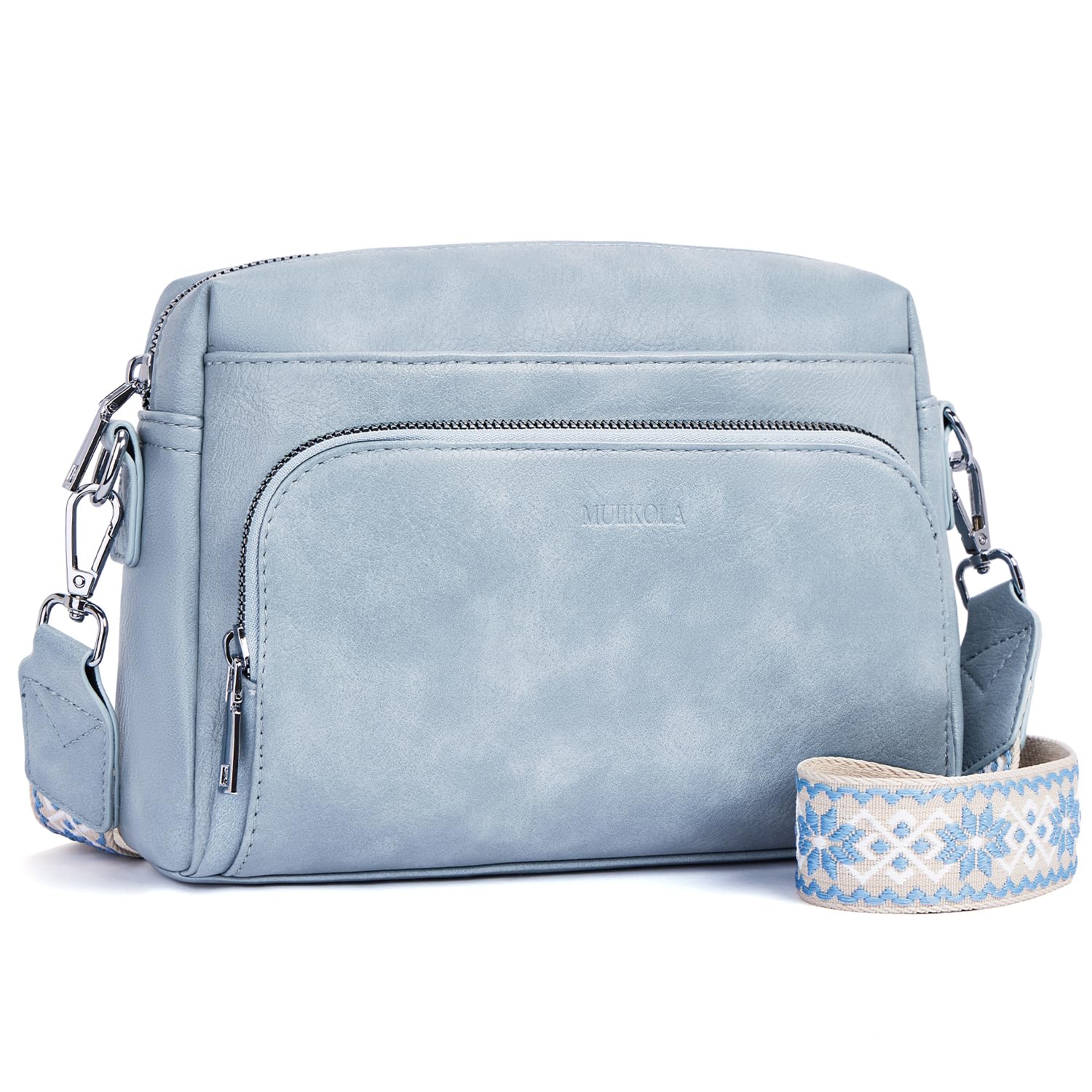MUIIKOLA Umhängetasche Damen,Crossbody Bag Damen Klein，Damen-umhängetaschen Veganes Leder, Umhängetaschen Damen mit Verstelbaar Schultergurt