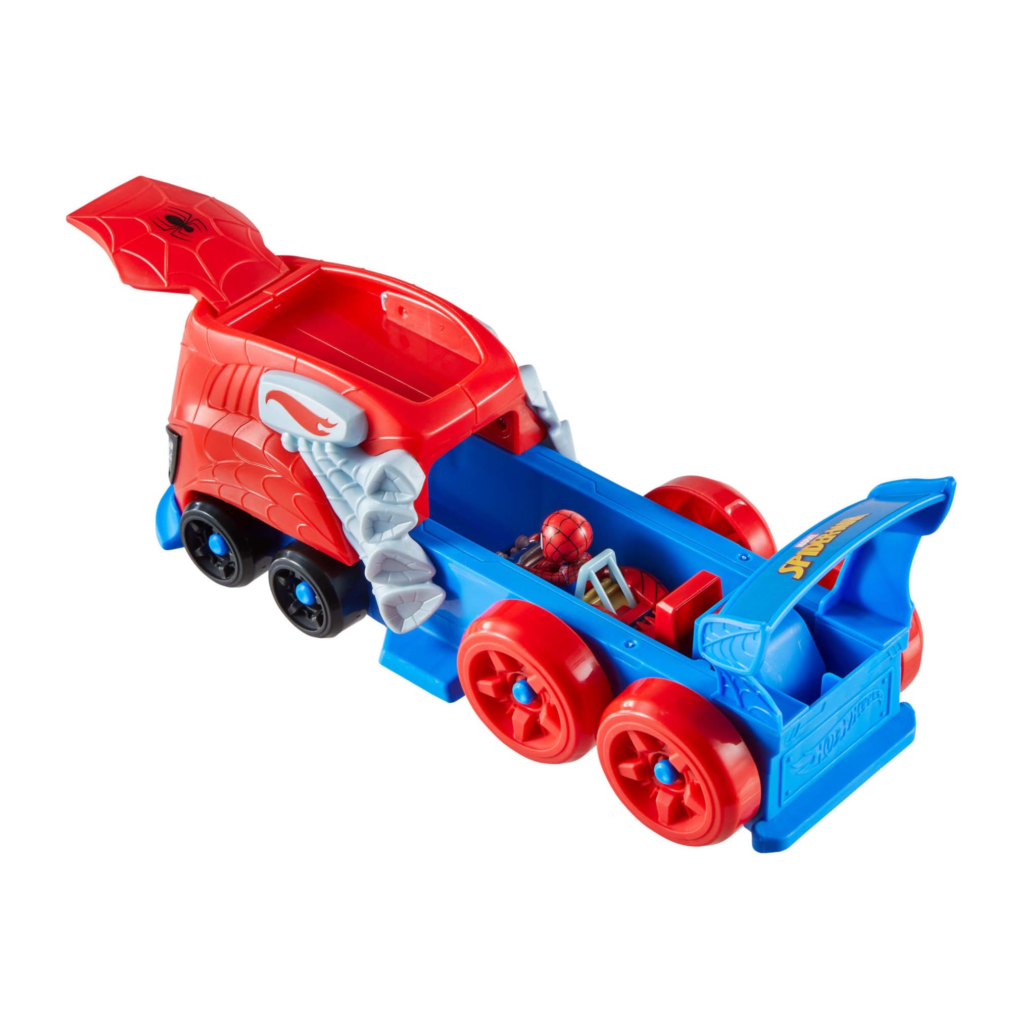 Hot Wheels Toy Car Track Set (Assorted Styles, One Random Set), RacerVerse Character Launcher - Image 3