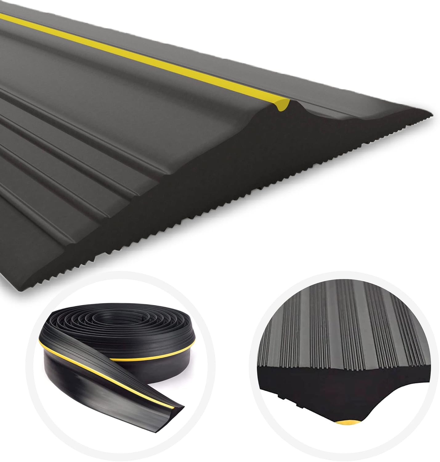 Garage Defense Garage Door Seals Bottom Rubber Durable & NonSlip