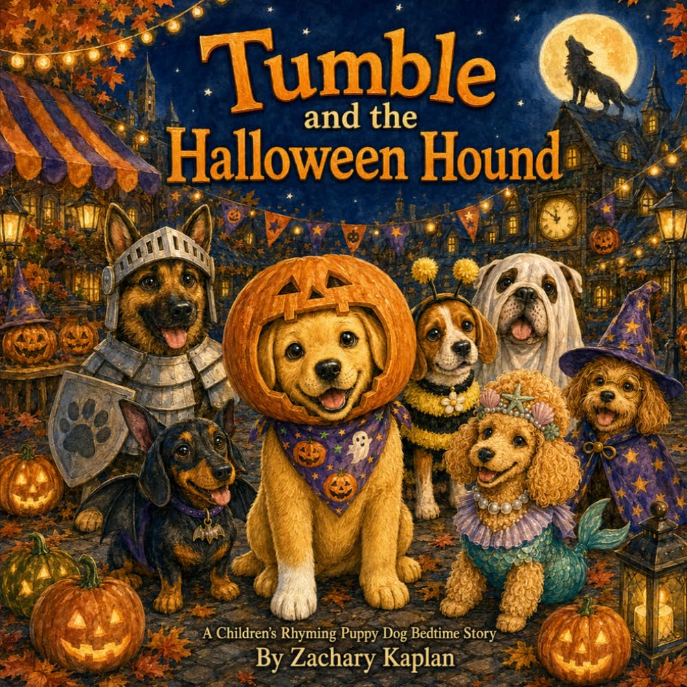 Tumble and the Halloween Hound: A Children's Rhyming Puppy Dog Bedtime Story (Tumble Stories)
