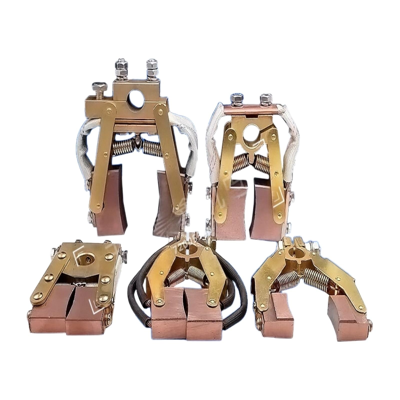 Motor anello scorrevole carbonio spazzole a forma di cheiro alta potenza rompere il braccio in rame a tonelle 12.5 16 32 40(Elbow 12.5 x 40 Hole 16 Leg Length 68 Current 200A)