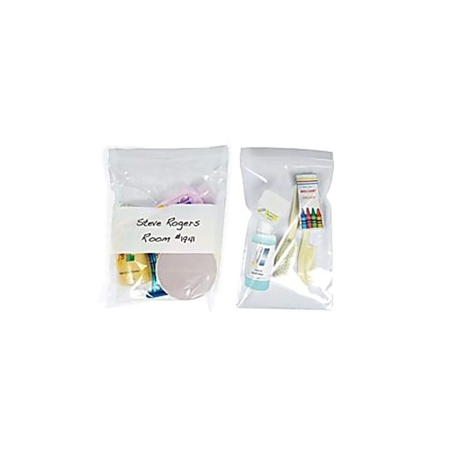 Dukal DUK ZIP57 Dawnmist Reclosable Zip Bag, Clear, 2 mil, 5" x 7" (Pack of 1000)