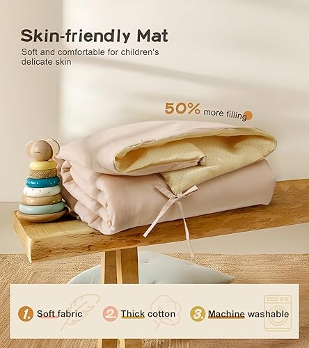 Miniatura 3 de Large Kids Tent with mat, Star Lights, Tissue Garland, Play Tent Indoor & Outdoor, Kids Play Tent for Girl & Boy Aged 3+, Kids Tent for Toddler, 52