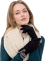 Vista 6 de Dimore Winter Gloves for Women with Touch Screen Fingers Warm Thick Texting