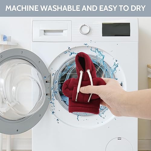 Miniatura 5 de 2 sudaderas con capucha para palanca de cambios de automóvil, sudadera con capucha divertidos accesorios para automóvil, protección universal de