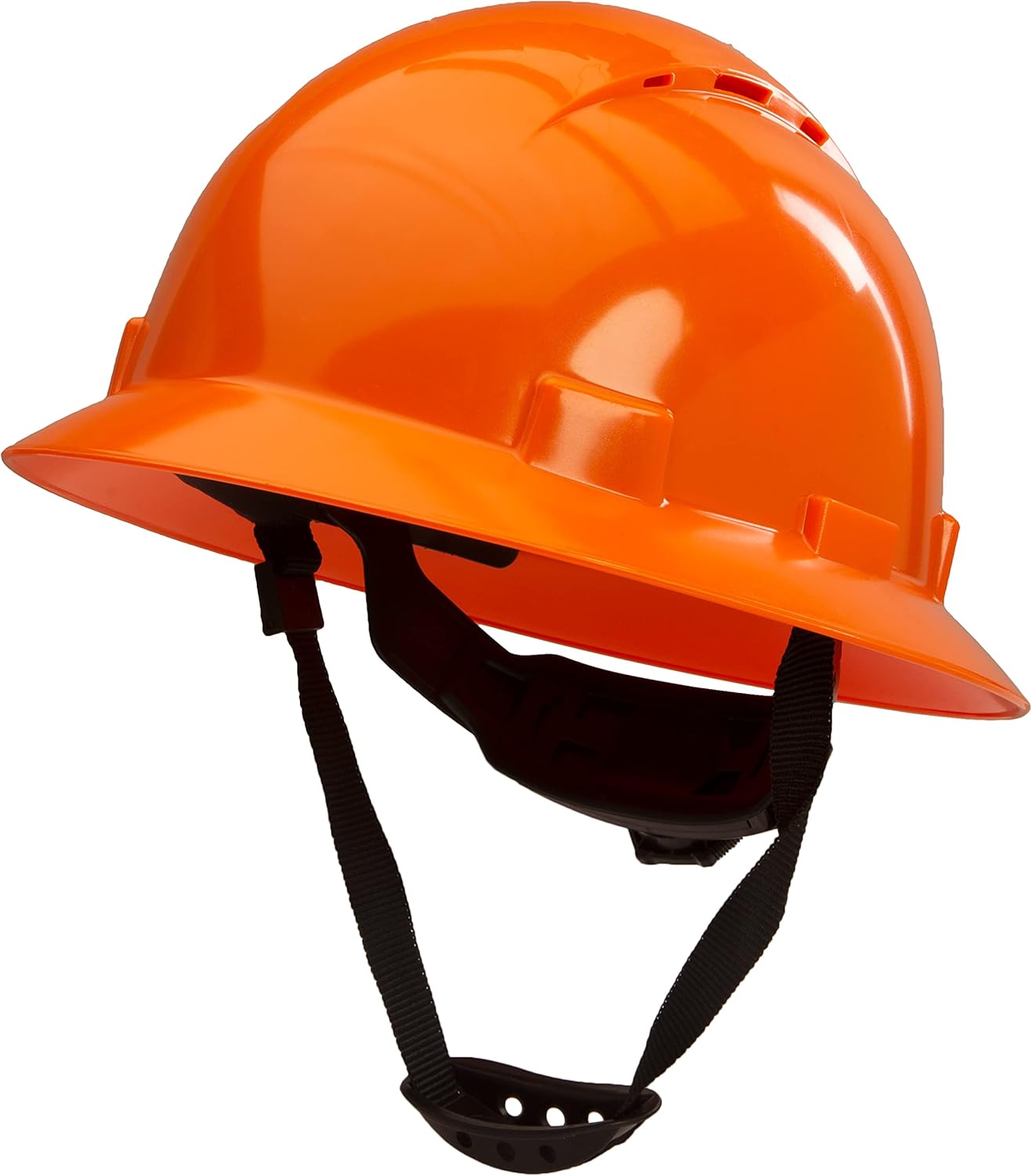Full Brim Vented Hard Hats Construction OSHA Safety Helmet 6 Point