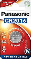 Vista 1 de Panasonic Batería de litio Cr2016 Moneda 3 voltios 1 batería en paquete